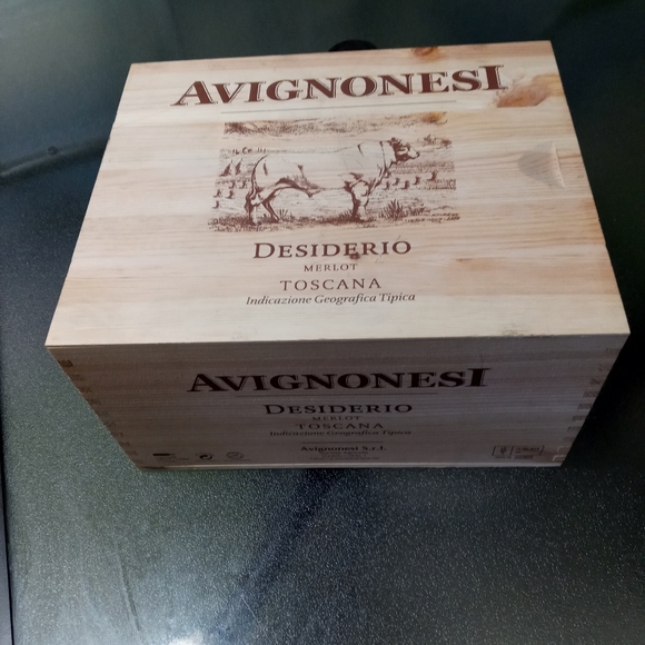 ⭐SOLD⭐Vintage Avignonesi wooden  wine crate - Picture 13 of 16